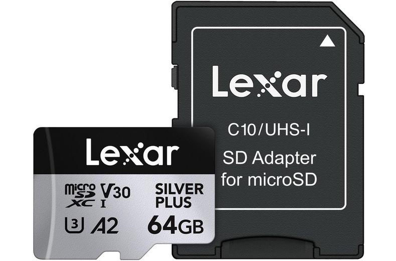 Lexar Silver Plus MicroSD 64GB Lexar Silver Plus MicroSD 64GB