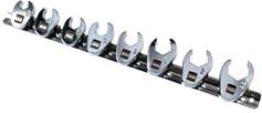Laser Crows Foot Wrench Set 3/8 Inchd 8Pc