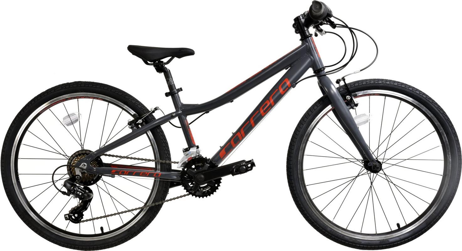 Halfords Carrera Abyss Junior Hybrid Bike - 24 Inch Wheel | Extra 8% off for BC Members