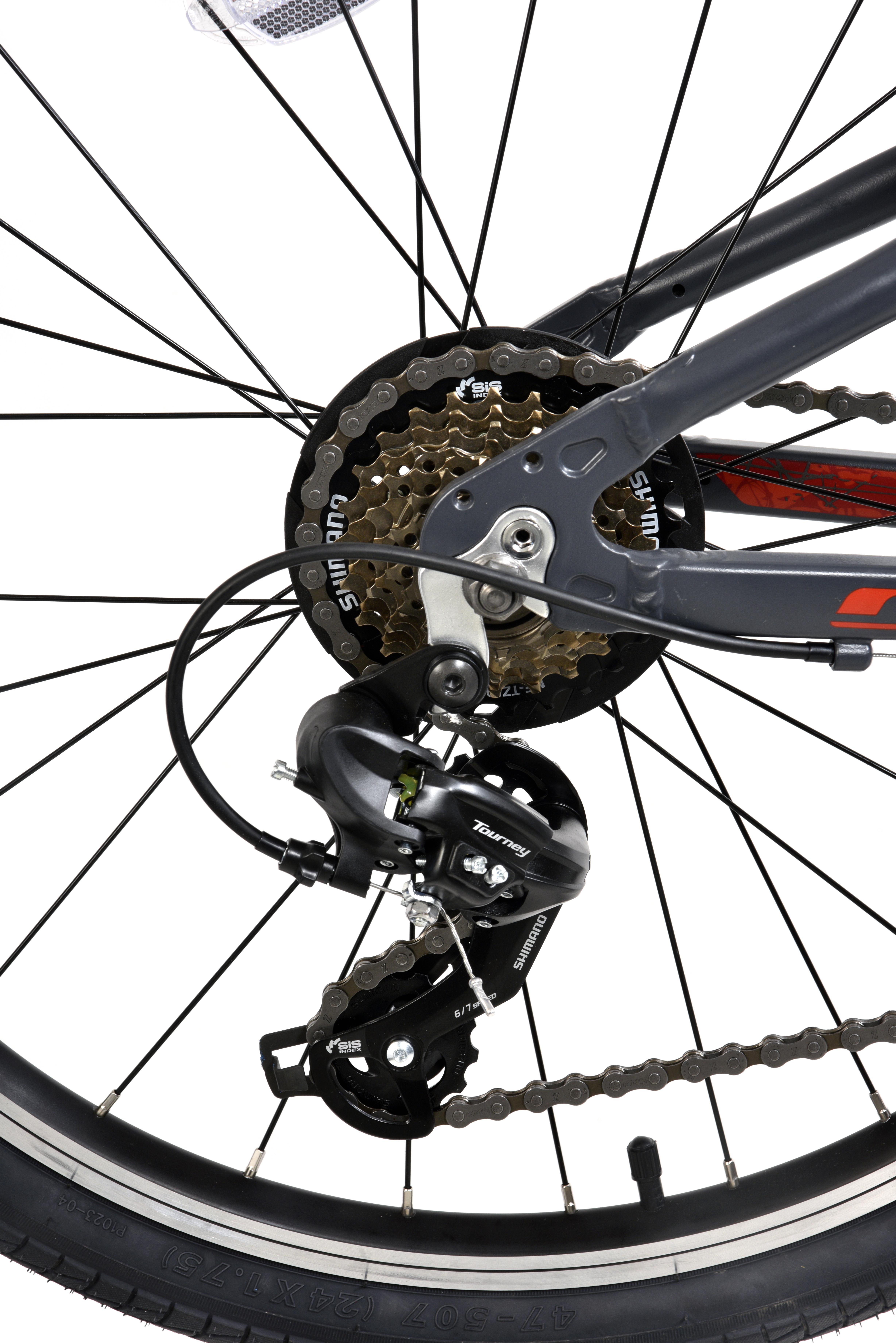 Carrera Abyss Junior Hybrid Bike - 24" Wheel