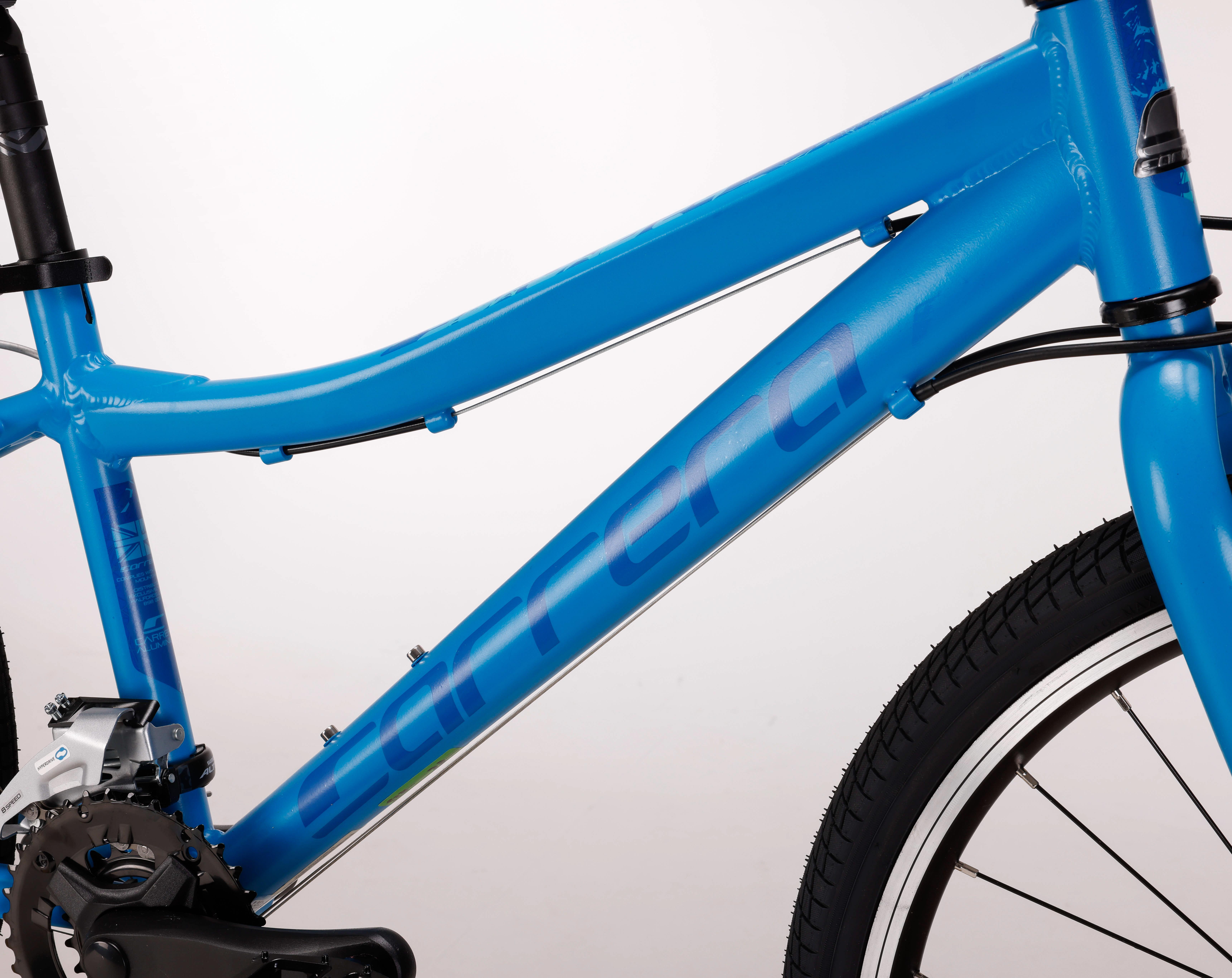 Carrera Saruna Junior Hybrid Bike - 24" Wheel