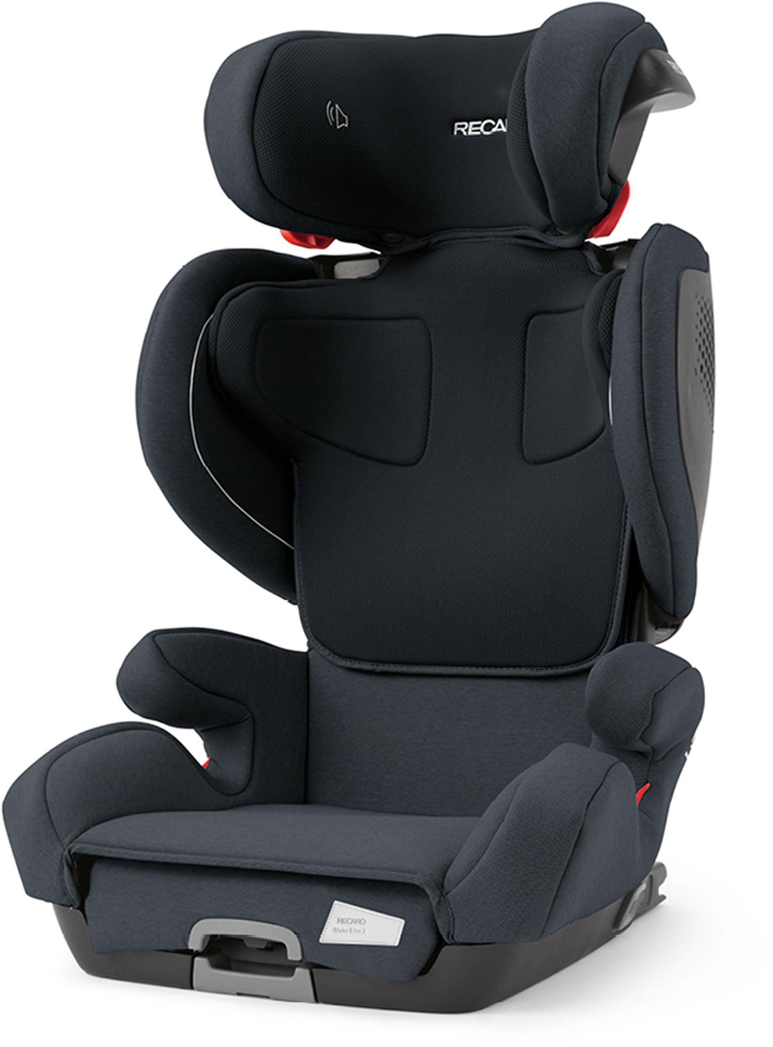 Image of Recaro Mako 2 Elite Prime Group 2/3 Car Seat - Mat Black