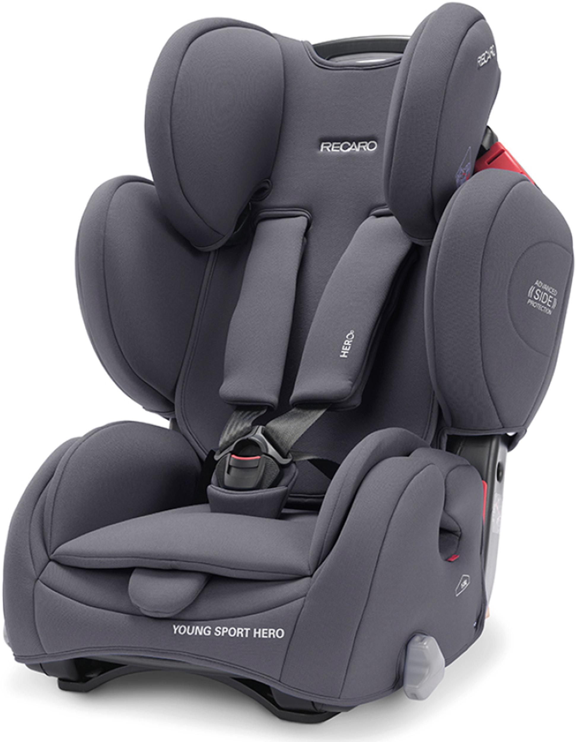 Image of Recaro Young Sport Hero Group 1/2/3 Car Seat - Simple Grey