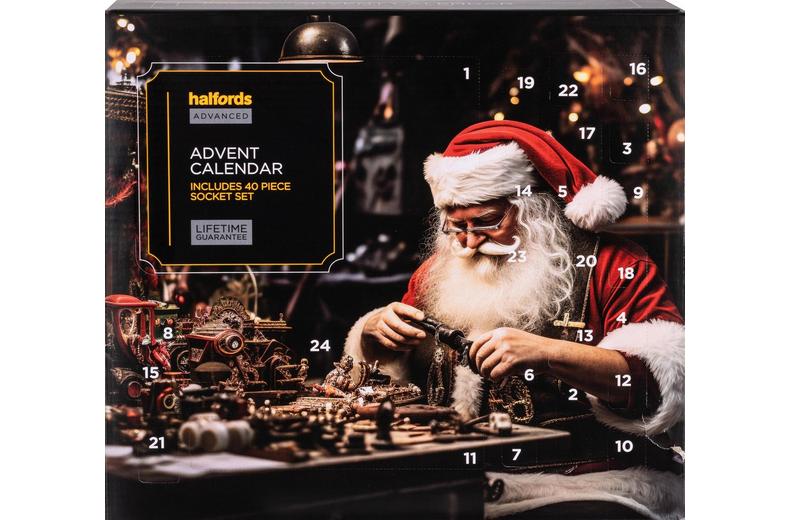 Halfords Advanced 40 Piece Advent Calendar 2026 - 1/4" Drive Socket Set Halfords Advanced 40 Piece Advent Calendar 2026 - 1/4" Drive Socket Set