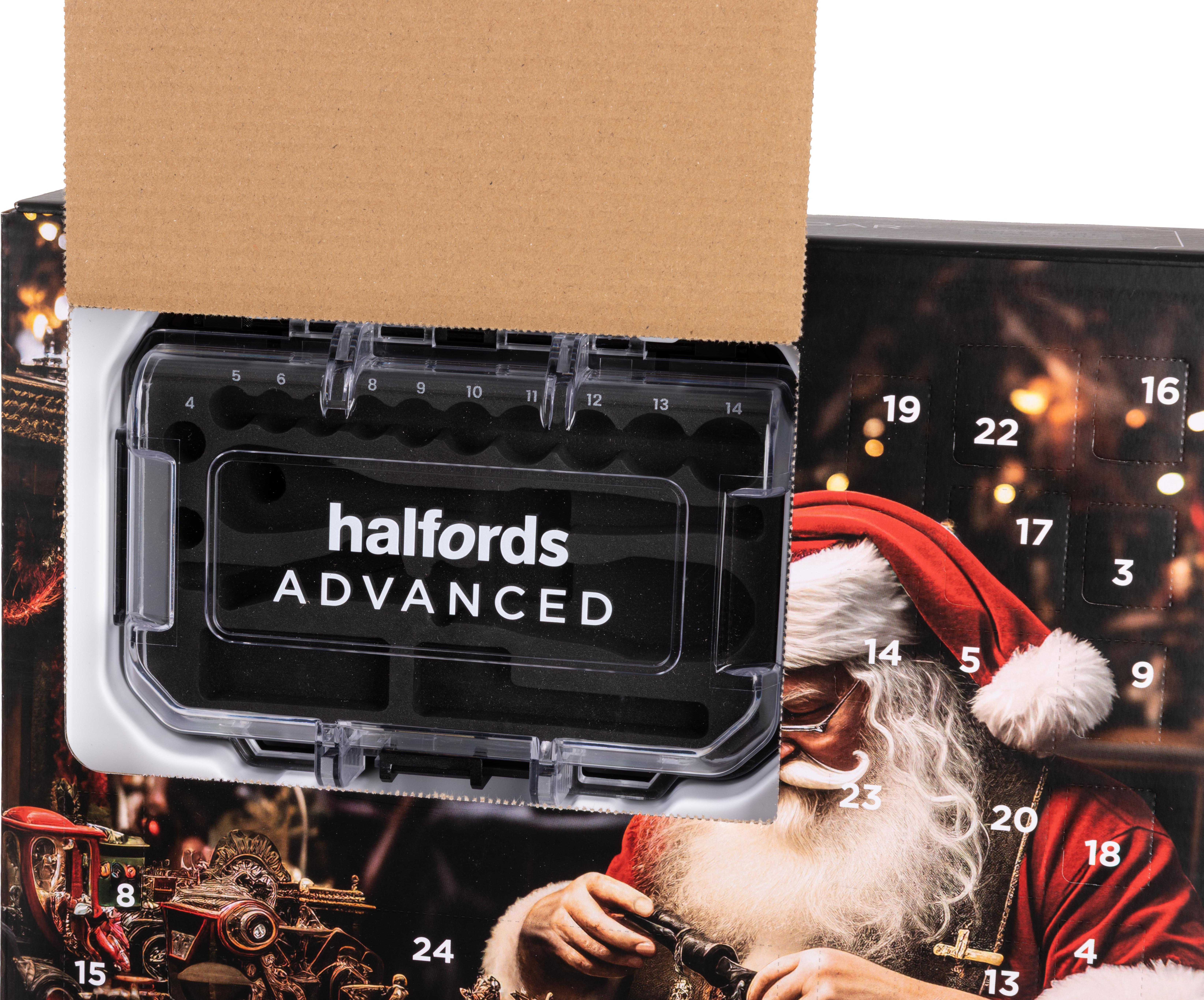 Halfords Advanced 40 Piece Advent Calendar 2026 - 1/4" Drive Socket Set