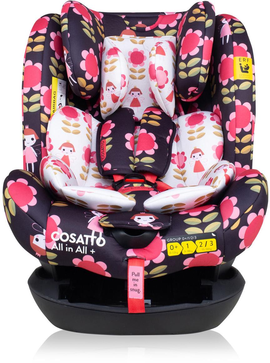 Cosatto All In All Group 0+/1/2/3 Erf Isofix Car Seat - Fairy Garden Daisy