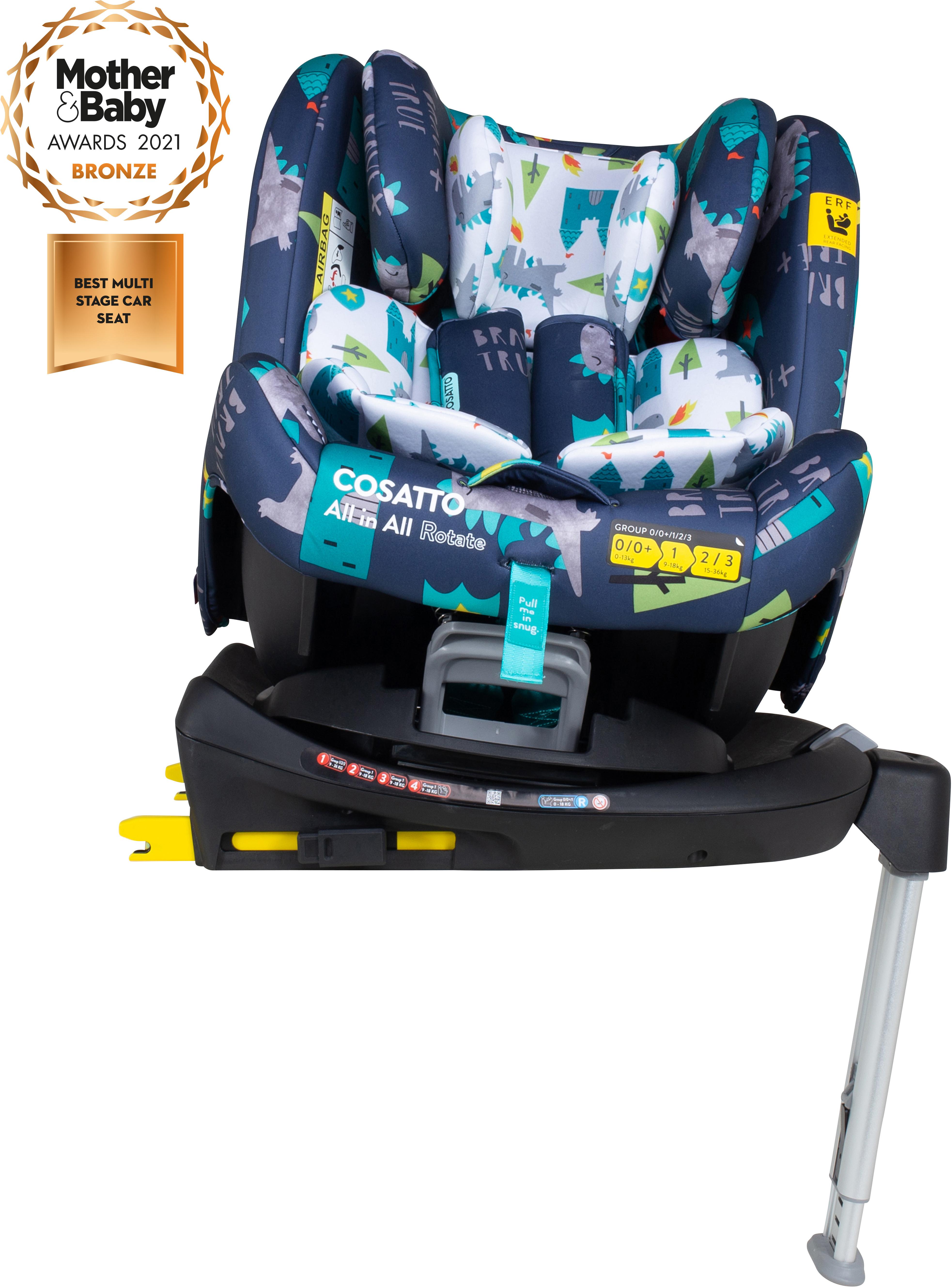 Image of All In All Rotate Group 0+/1/2/3 Isofix Car Seat - Dragon Kingdom