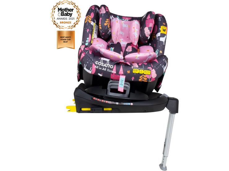 All in All Rotate Group 0+/1/2/3 Isofix Car Seat - Unicorn Land