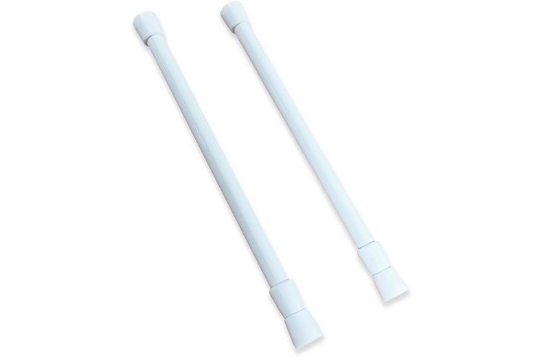 Olpro Telescopic Cupboard & Fridge Storage Bars 41-71cm Pack of Two Olpro Telescopic Cupboard & Fridge Storage Bars 41-71cm Pack of Two