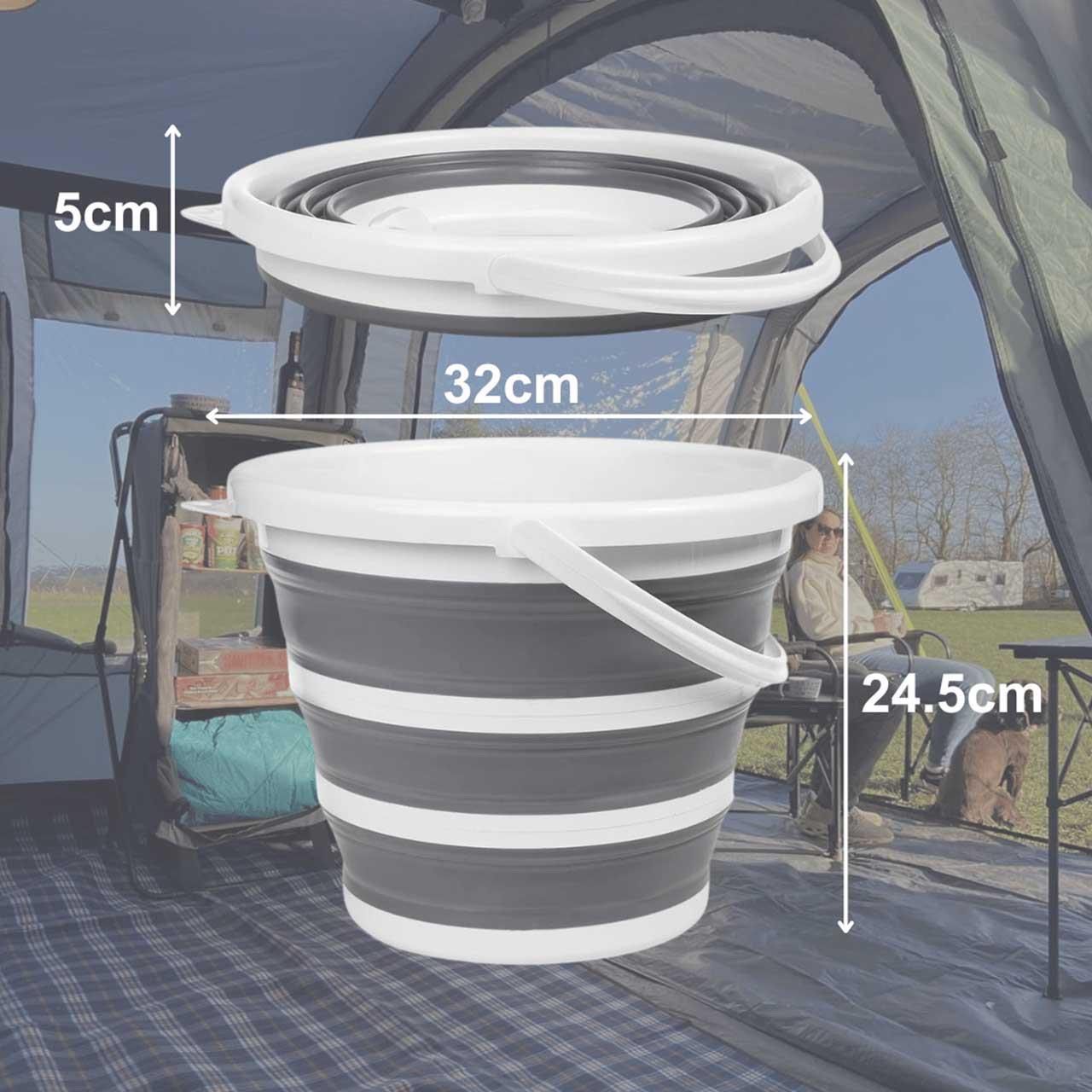 Olpro 10L Collapsible Folding Bucket