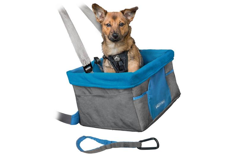 Heather Booster Seat, Charcoal/Blue Heather Booster Seat, Charcoal/Blue