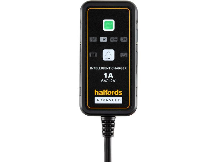 Halfords Smart Battery Charger 1A
