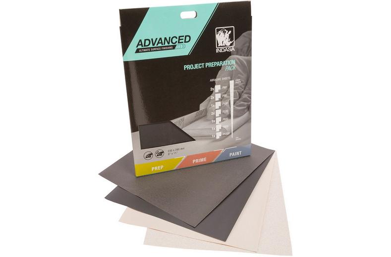Indasa Advanced Abrasive Sheets Project Pack x10 Indasa Advanced Abrasive Sheets Project Pack x10