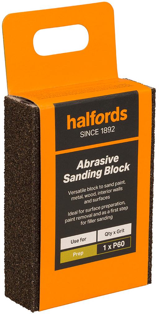 Halfords Abrasive Block - P60