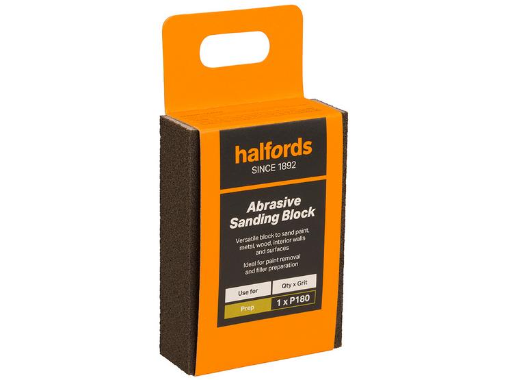 Halfords Abrasive Block – P180