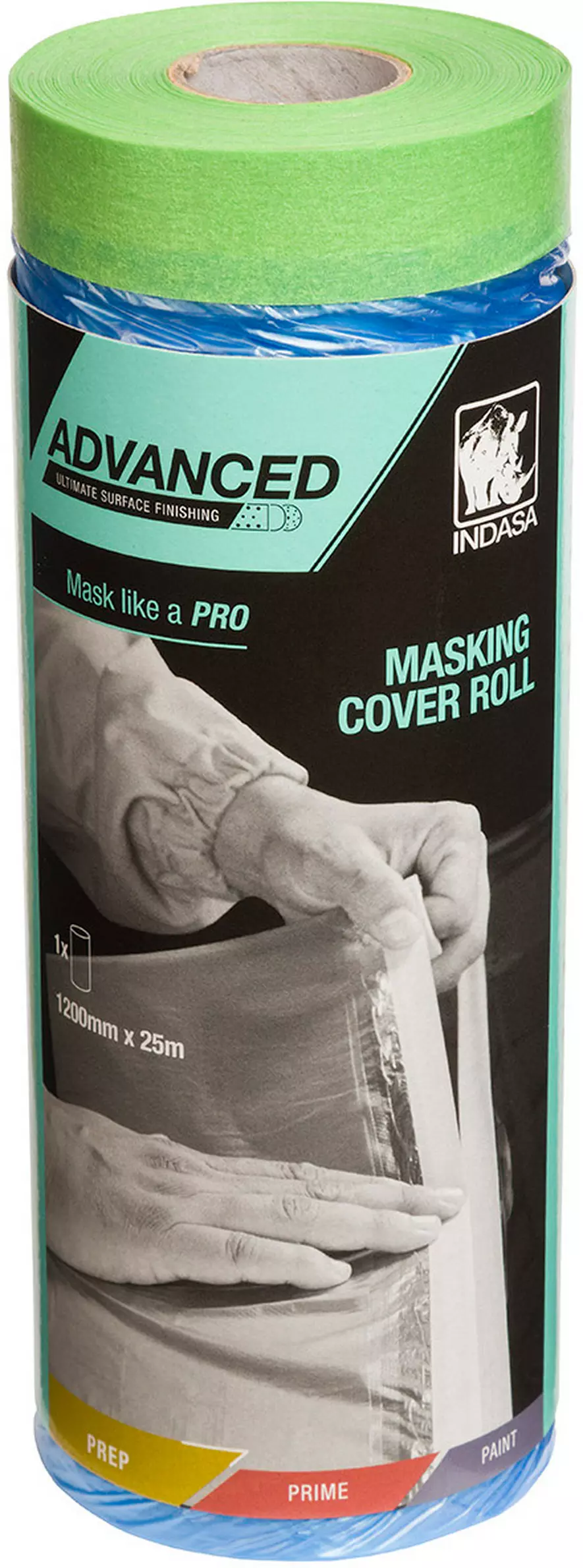 Indasa Cover Rolls Pre-Taped Masking Film Collection –