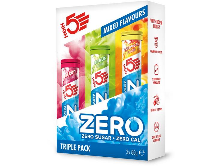 HIGH5 ZERO Triple Pack, 3 x20 Tablets