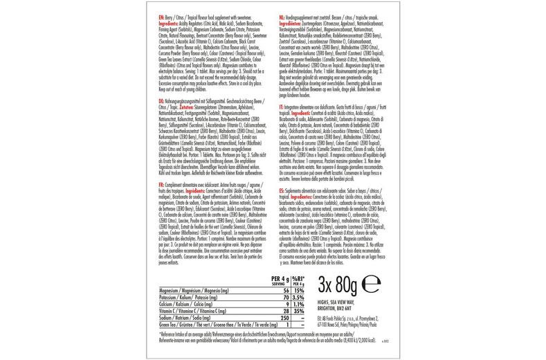 HIGH5 ZERO Triple Pack, 3 x20 Tablets HIGH5 ZERO Triple Pack, 3 x20 Tablets