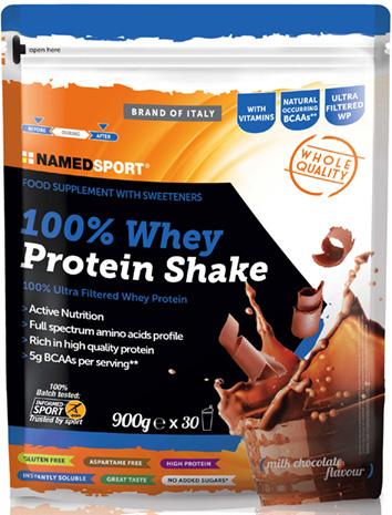 Namedsport 100% Whey Protein Shake Milk Chocolate 900G
