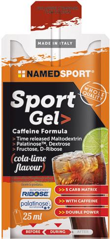 Namedsport Sport Gel Cola Lime 15X25Ml (+Caffeine)