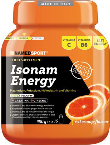 Namedsport Isonam Energy Powder Orange 480G