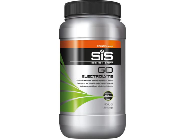 GO Electrolyte drink powder - 500 g tub - orange