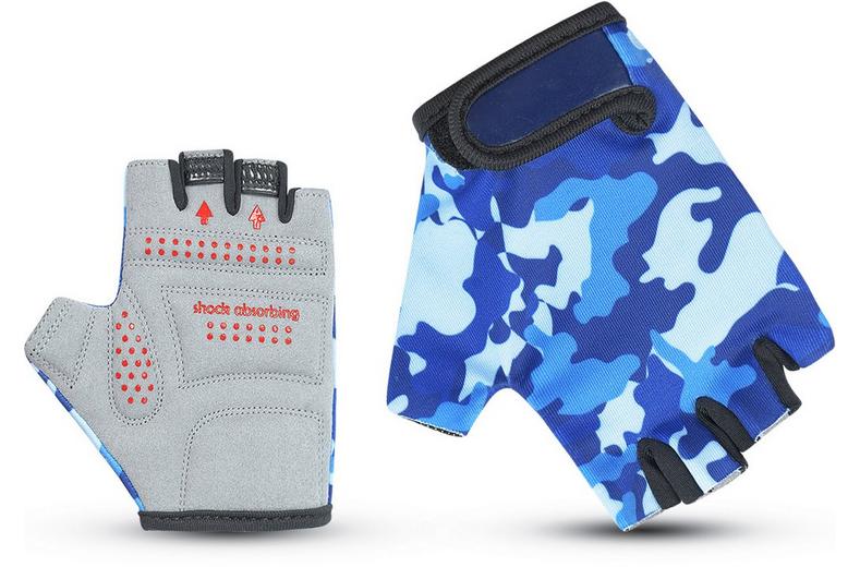 Halfords Blue Camo Mitts 3-6yrs Halfords Blue Camo Mitts 3-6yrs