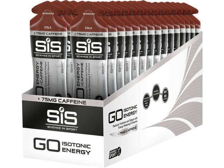 SiS GO Energy + Caffeine Gel, Cola 30 x 60ml