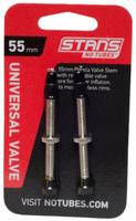 Halfords Stans No Tubes Stans Notubes Universal Tubeless Valve Stems, 55Mm