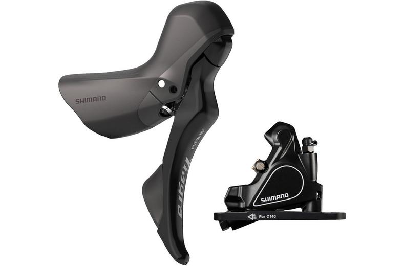 Shimano Tiagra ST-R4020 11-Speed STI with BR-RS405 Calliper Shimano Tiagra ST-R4020 11-Speed STI with BR-RS405 Calliper