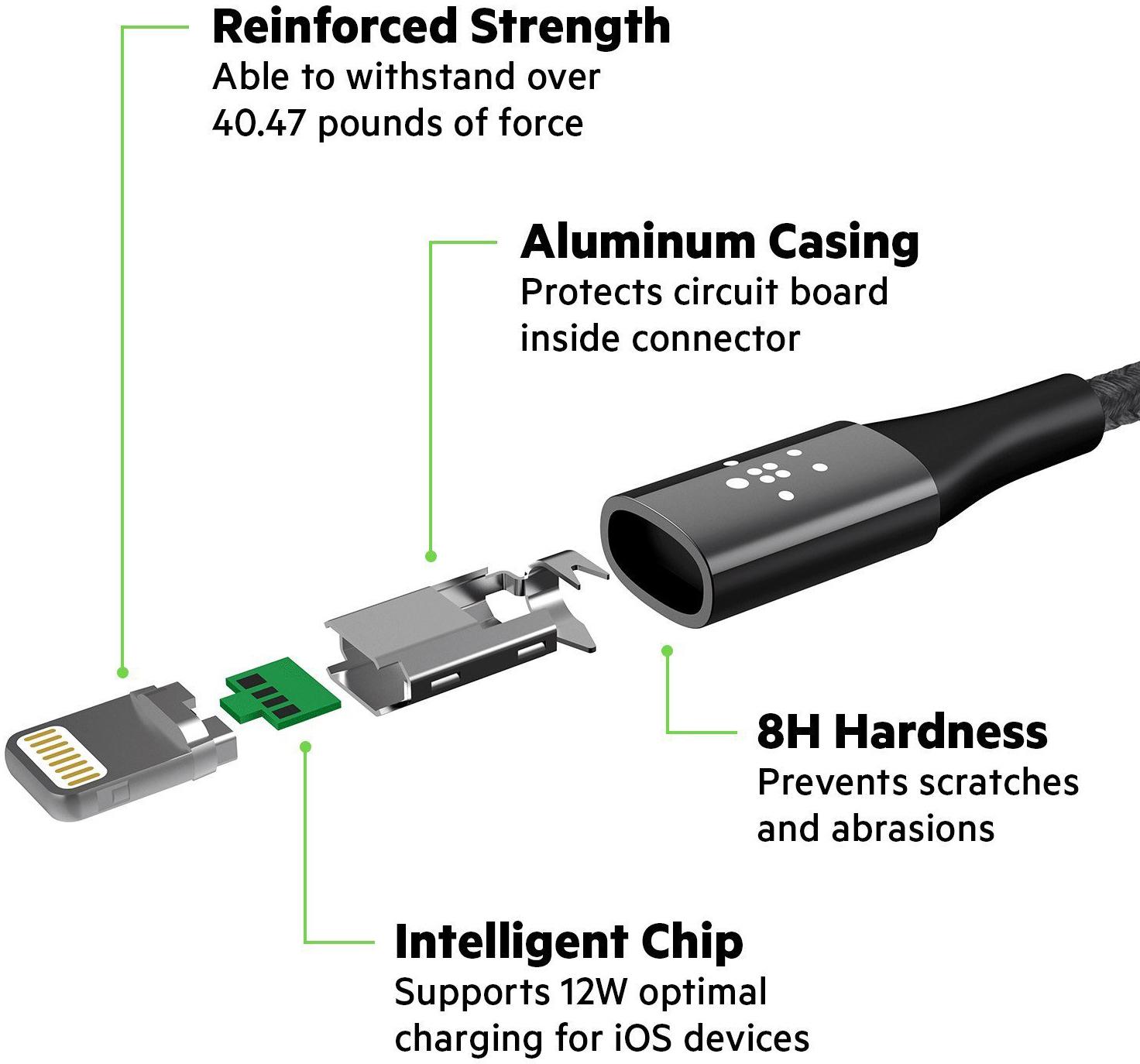 Belkin MIXIT DuraTek Lightning to USB Cable