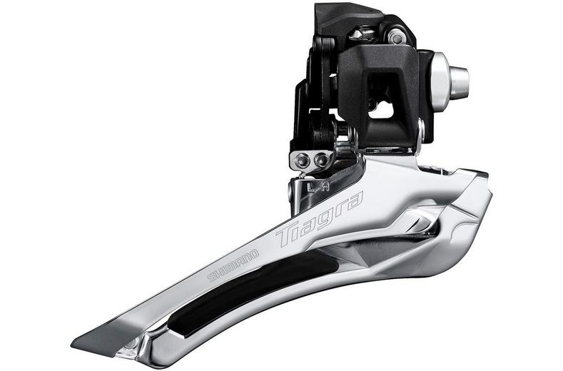 Shimano Tiagra FD-R4000 11-Speed Front Derailleur, Braze On Shimano Tiagra FD-R4000 11-Speed Front Derailleur, Braze On