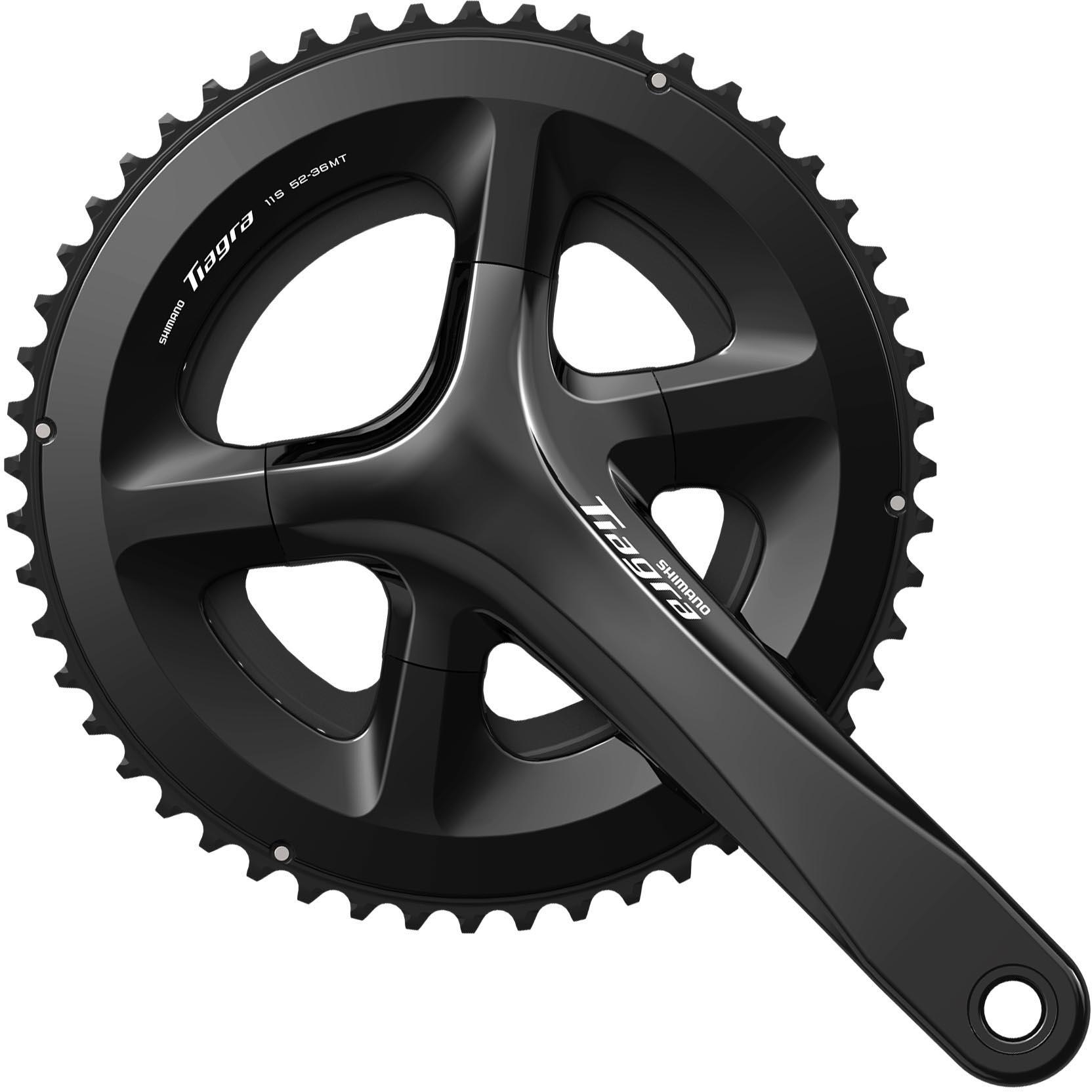 Halfords Shimano Tiagra FC-R4000 11-speed Chainset, 52/36T 170mm | Pricematch, Extra 8% off for BC Members, Free Bike Health Check, Cycle2Work Scheme & 0% APR Finance.