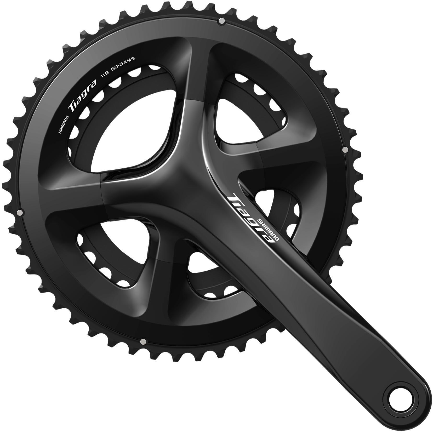 Halfords Shimano Tiagra FC-R4000 11-speed Chainset, 50/34T 172.5mm | Pricematch, Extra 8% off for BC Members, Free Bike Health Check, Cycle2Work Scheme & 0% APR Finance.