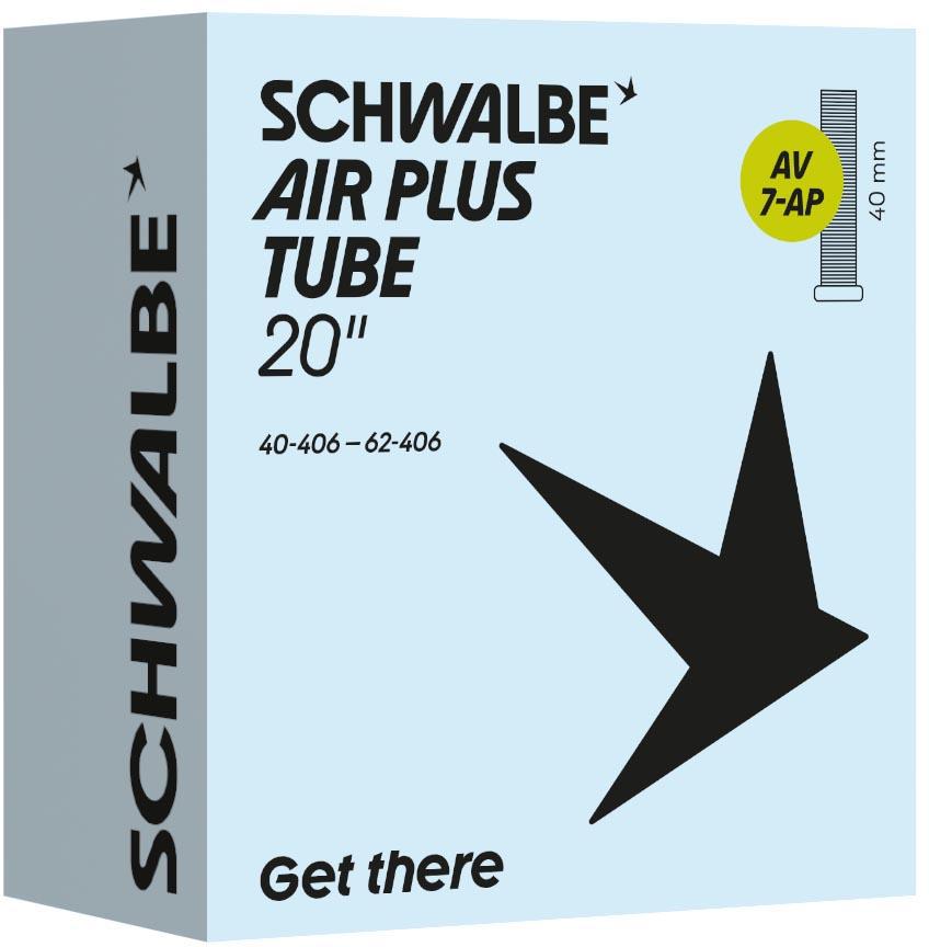Halfords Schwalbe Air Plus Schrader Inner Tubes, 20x.1.50-2.40 inch | Pricematch, Extra 8% off for BC Members, Free Bike Health Check, Cycle2Work Scheme & 0% APR Finance.