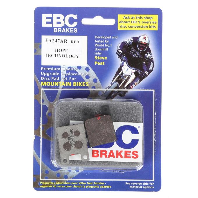 EBC Hope Piston Pro C2 Disc Brake Pad Red