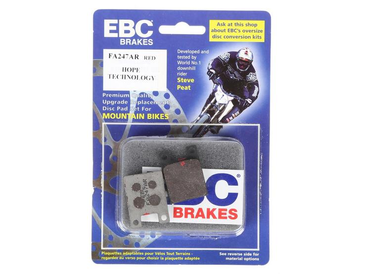 EBC Hope Pro C2 Piston Red Disc Brake Pads
