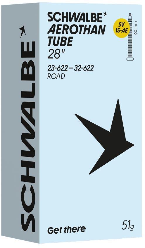 Halfords Schwalbe Aerothan TPU Lightweight 700c Inner Tubes, 700x23-32c 60mm Valve | Pricematch, Extra 8% off for BC Members, Free Bike Health Check, Cycle2Work Scheme & 0% APR Finance.