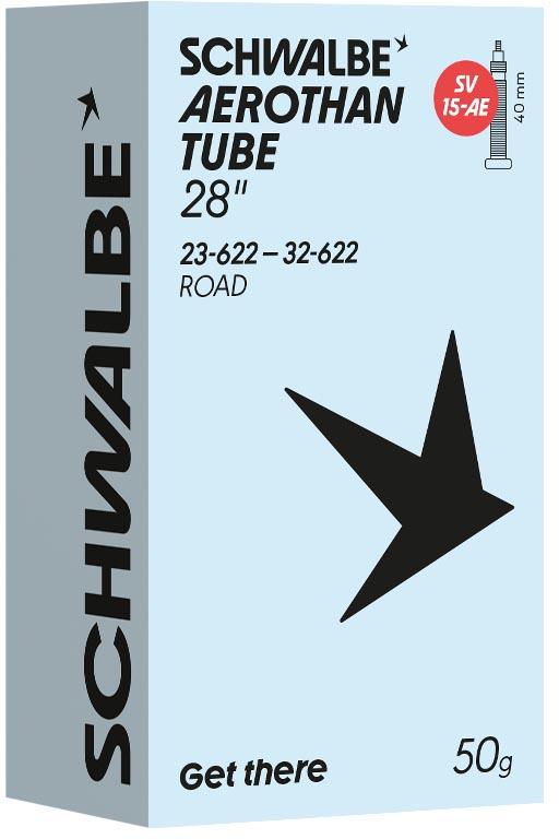 Halfords Schwalbe Aerothan TPU Lightweight 700c Inner Tubes, 700x23-32c 40mm Valve | Pricematch, Extra 8% off for BC Members, Free Bike Health Check, Cycle2Work Scheme & 0% APR Finance.