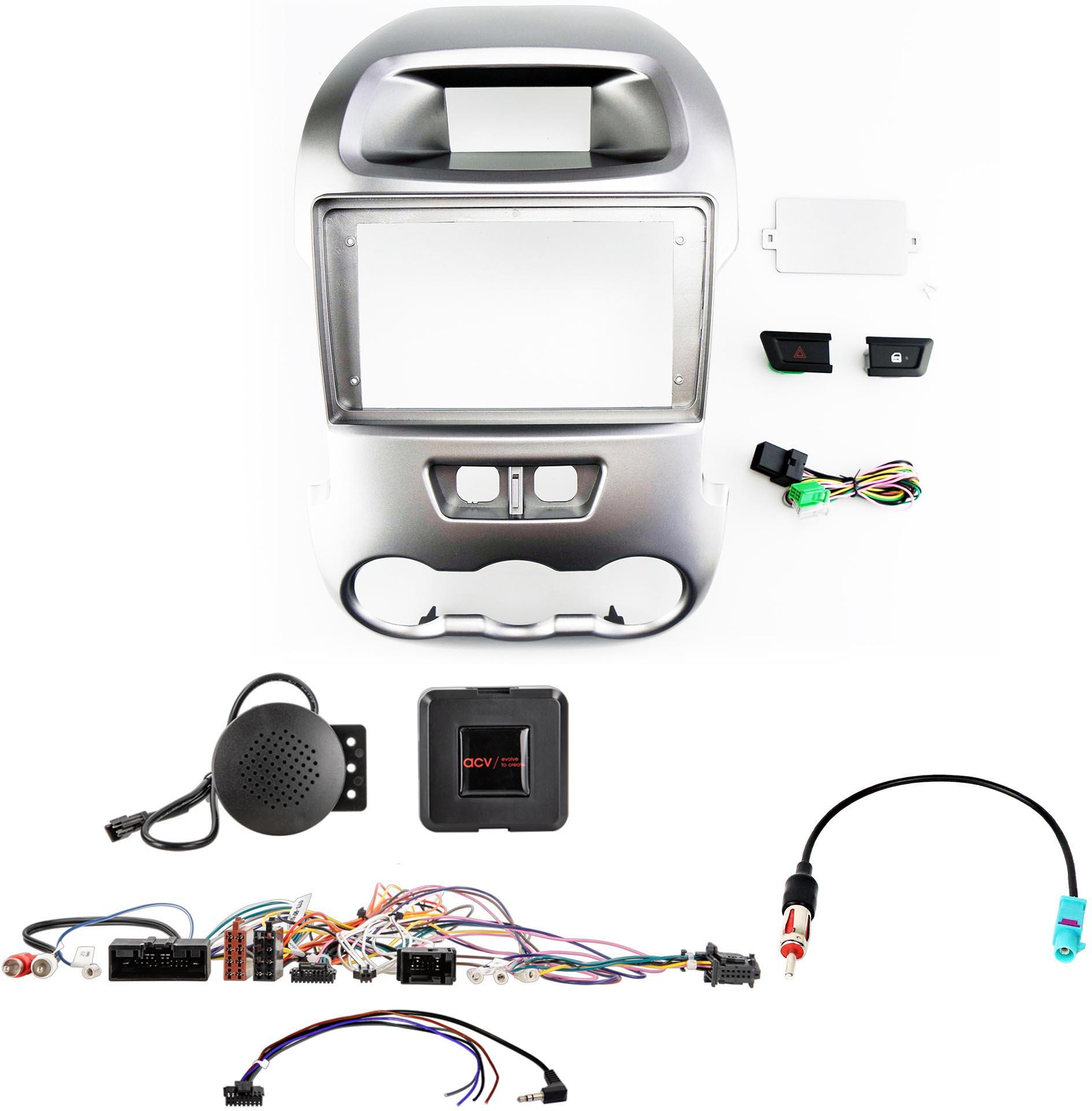 PRO INSTALL 9'' FORD Ranger SIL 2015> Head Unit Installation Kit