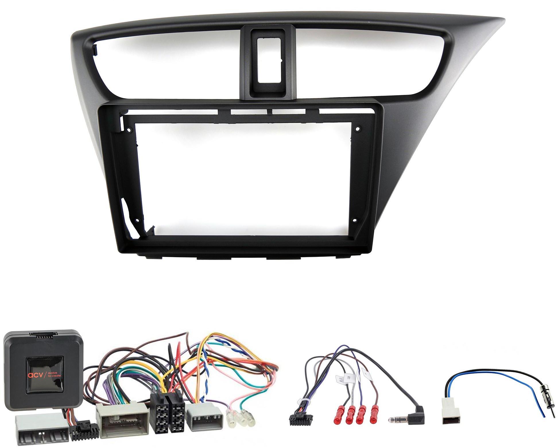 PRO INSTALL 9'' Honda Civic 2012 Head Unit Installation Kit