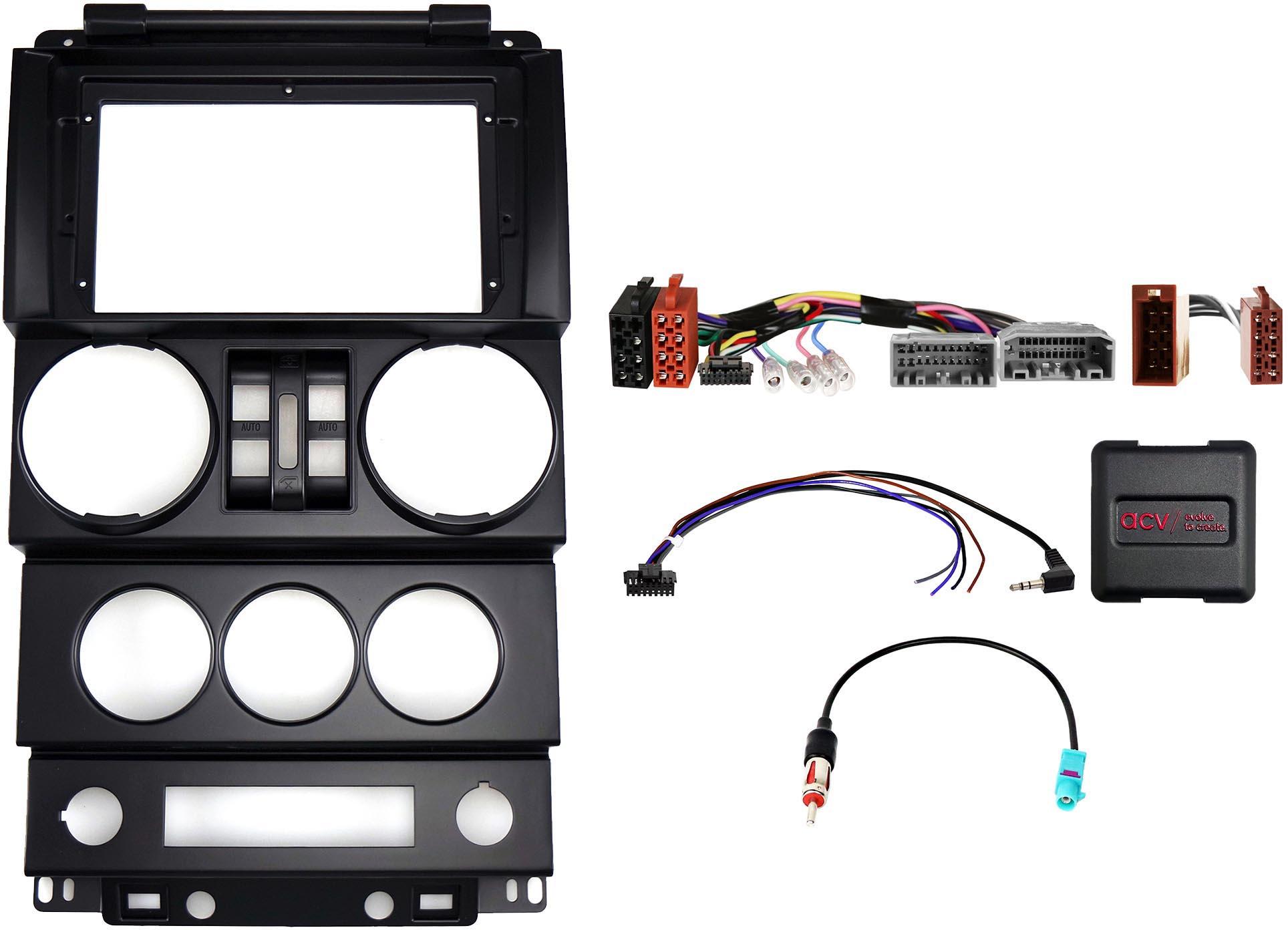 PRO INSTALL 9'' JEEP Wrangler 08-10 Unit Installation Kit