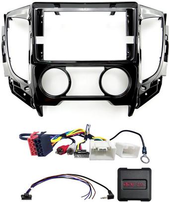 PRO INSTALL 9’’ Mitsubishi L200 (Man) 15-22 Unit Installation Kit