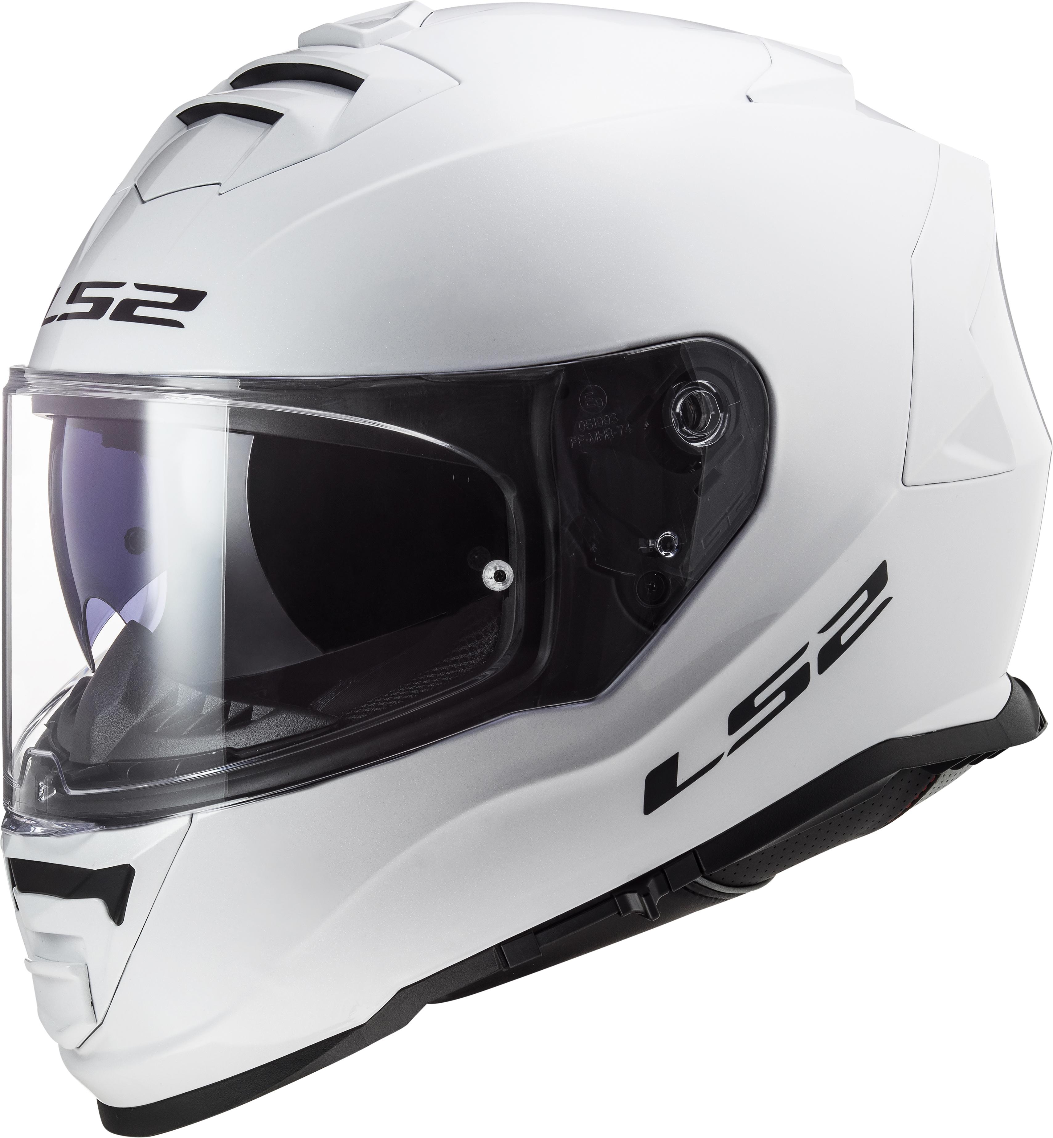 Ls2 Ff800 Storm Solid White Xs