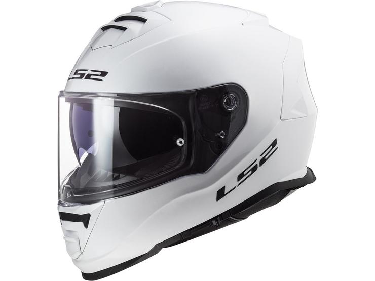 LS2 FF800 Storm Solid White