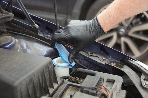 Keep Safe Diamond Texture Nitrile Disposable Gloves  - Black