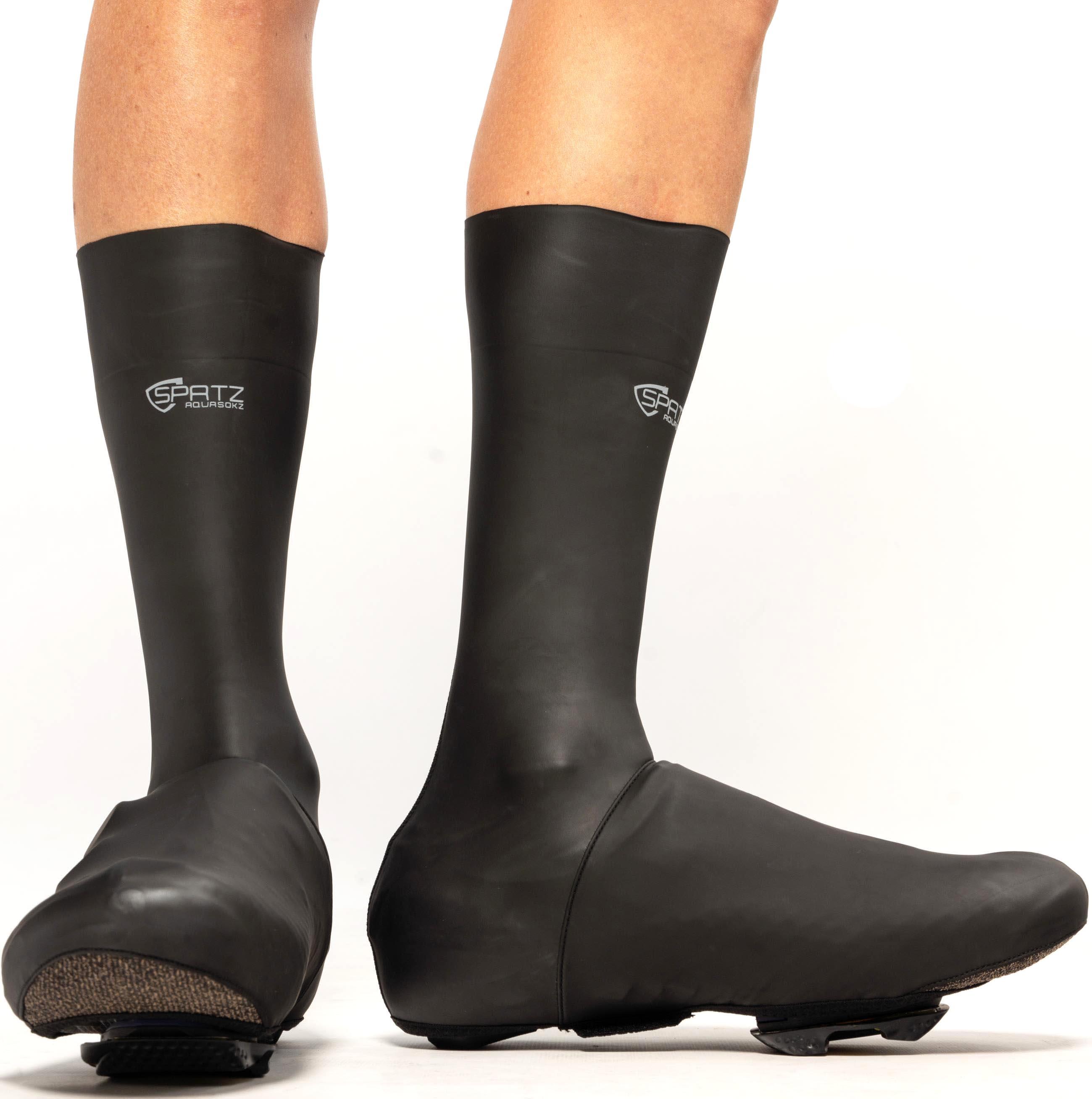 Spatzwear Aquasokz Long Shoe Covers - White - M/L