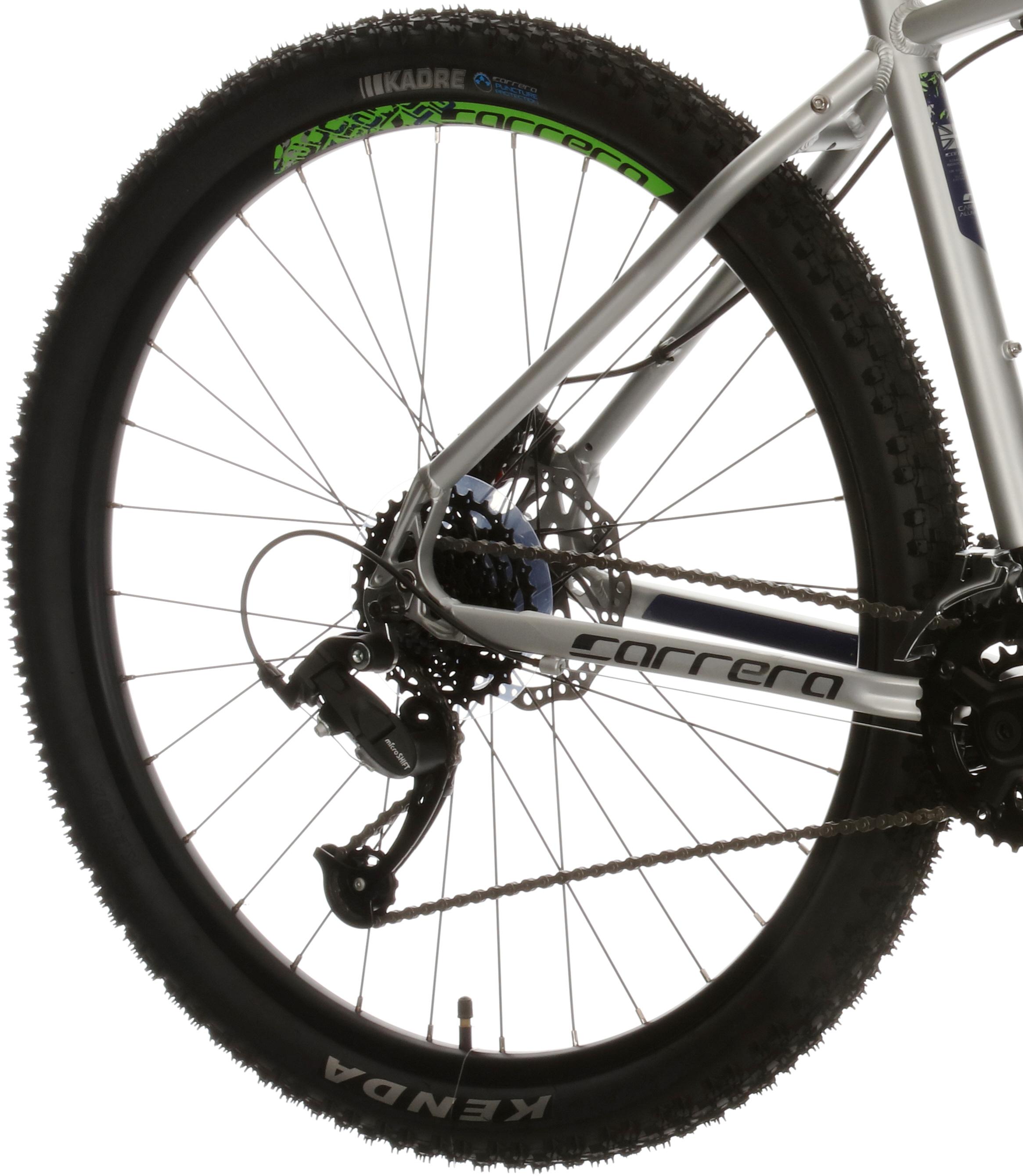 Carrera Valour Disc Mens Mountain Bike - Silver - XS, S, M, L Frames