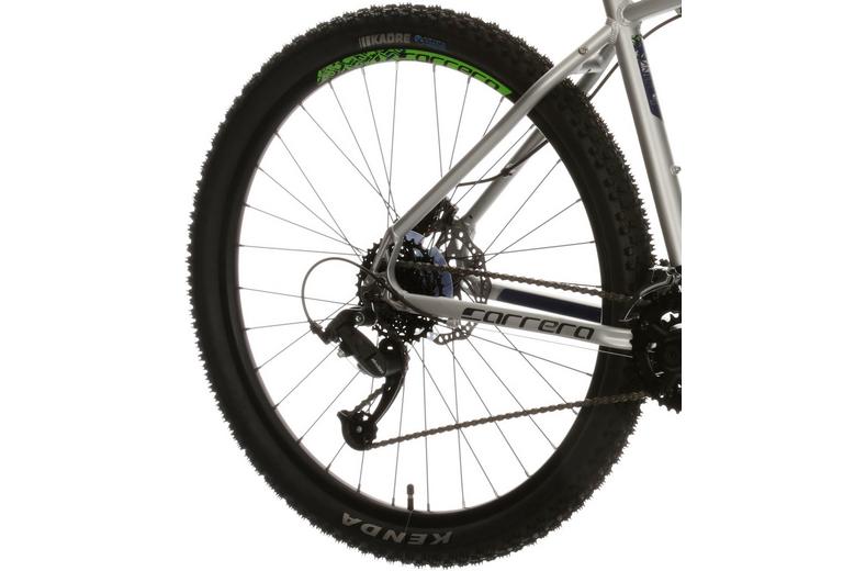 Carrera Valour Disc Mens Mountain Bike - Silver - XS, S, M, L Frames Carrera Valour Disc Mens Mountain Bike - Silver - XS, S, M, L Frames