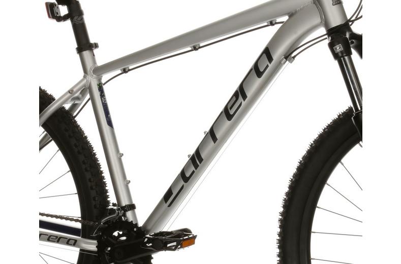 Carrera Valour Disc Mens Mountain Bike - Silver - XS, S, M, L Frames Carrera Valour Disc Mens Mountain Bike - Silver - XS, S, M, L Frames